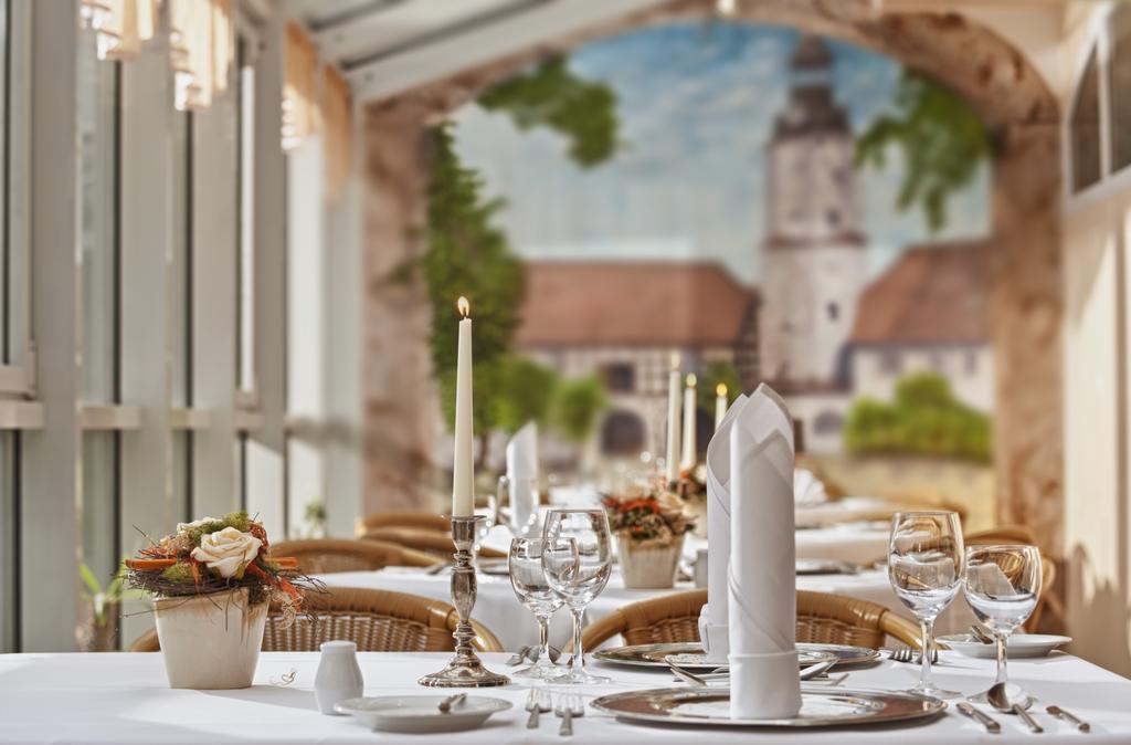 Hotel Schloss Schweinsburg Neukirchen-Pleisse Kemudahan gambar